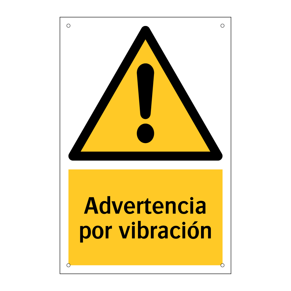 Advertencia por vibración