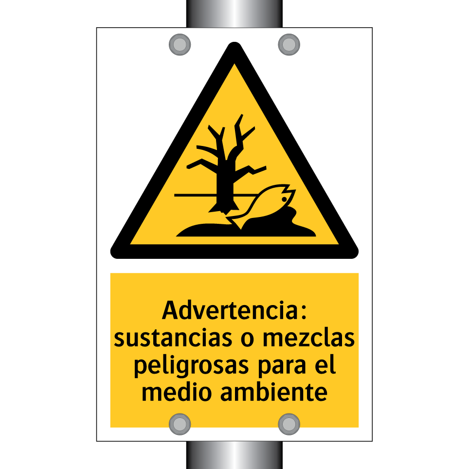 Advertencia: sustancias o mezclas peligrosas para el medio ambiente