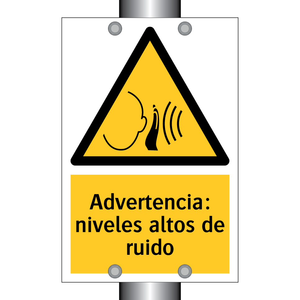 Advertencia: niveles altos de ruido