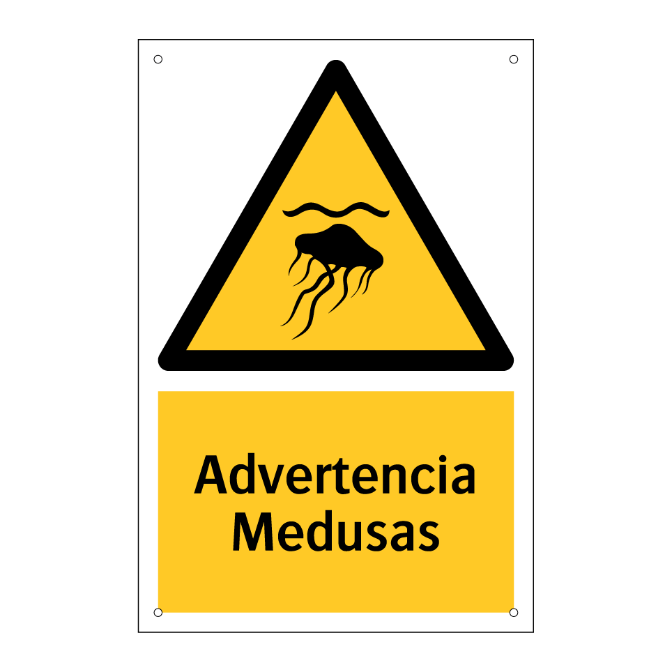 Advertencia Medusas