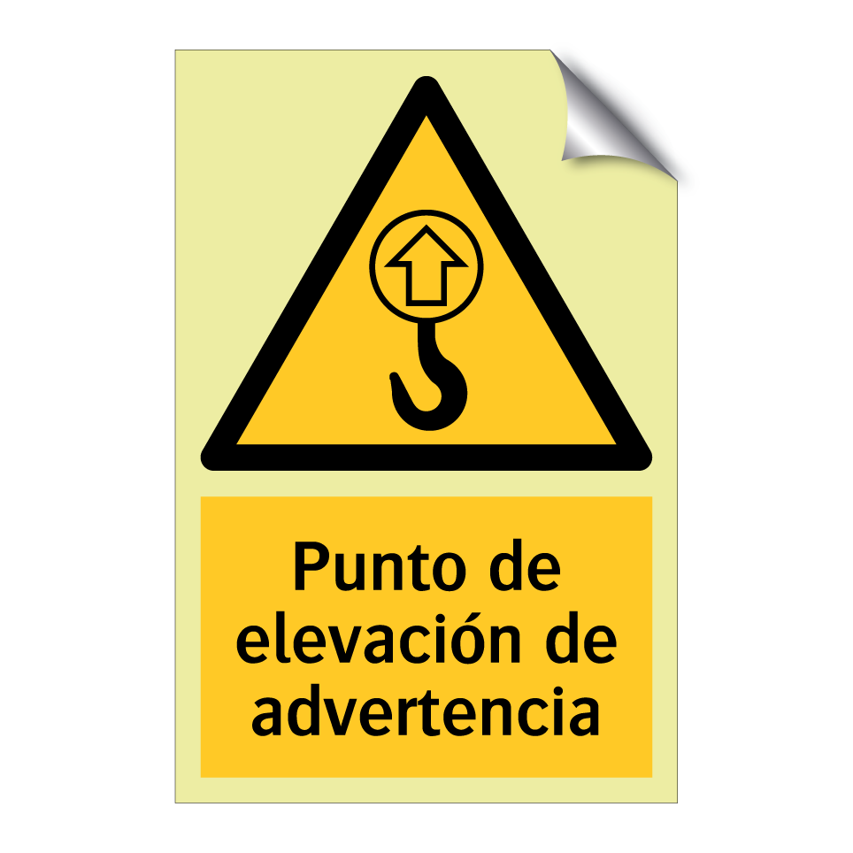 Punto de elevación de advertencia