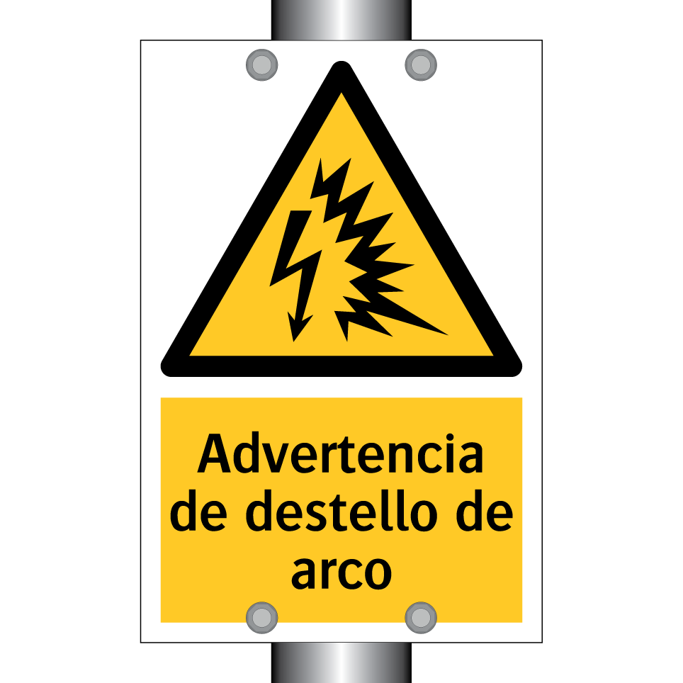 Advertencia de destello de arco