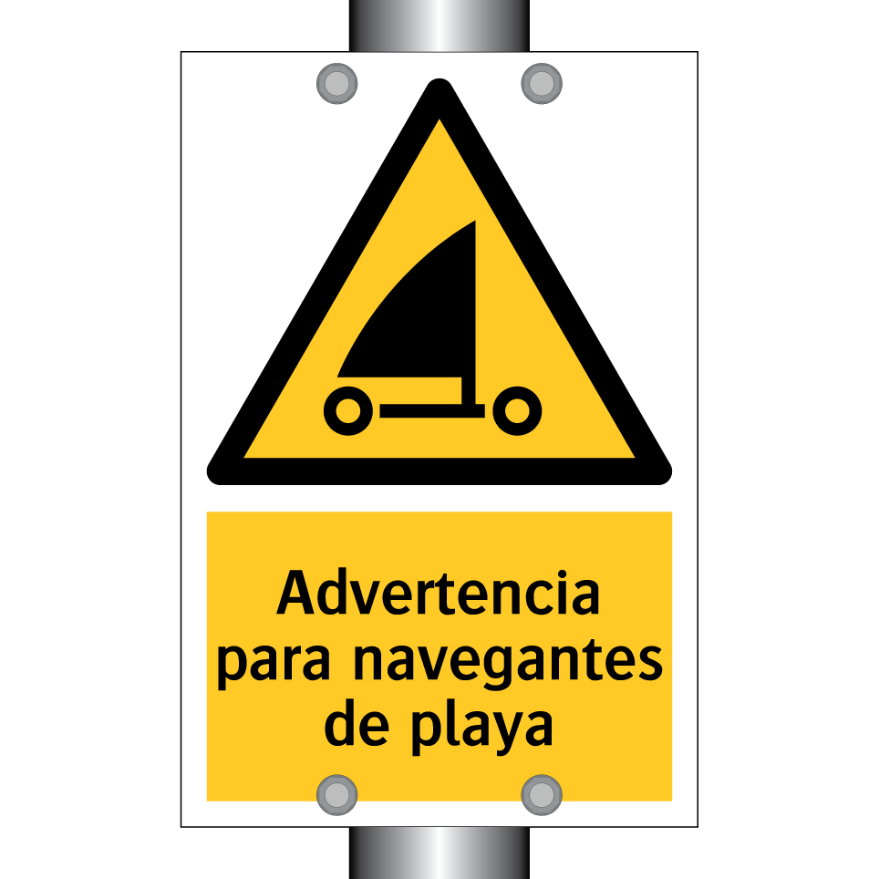 Advertencia para navegantes de playa