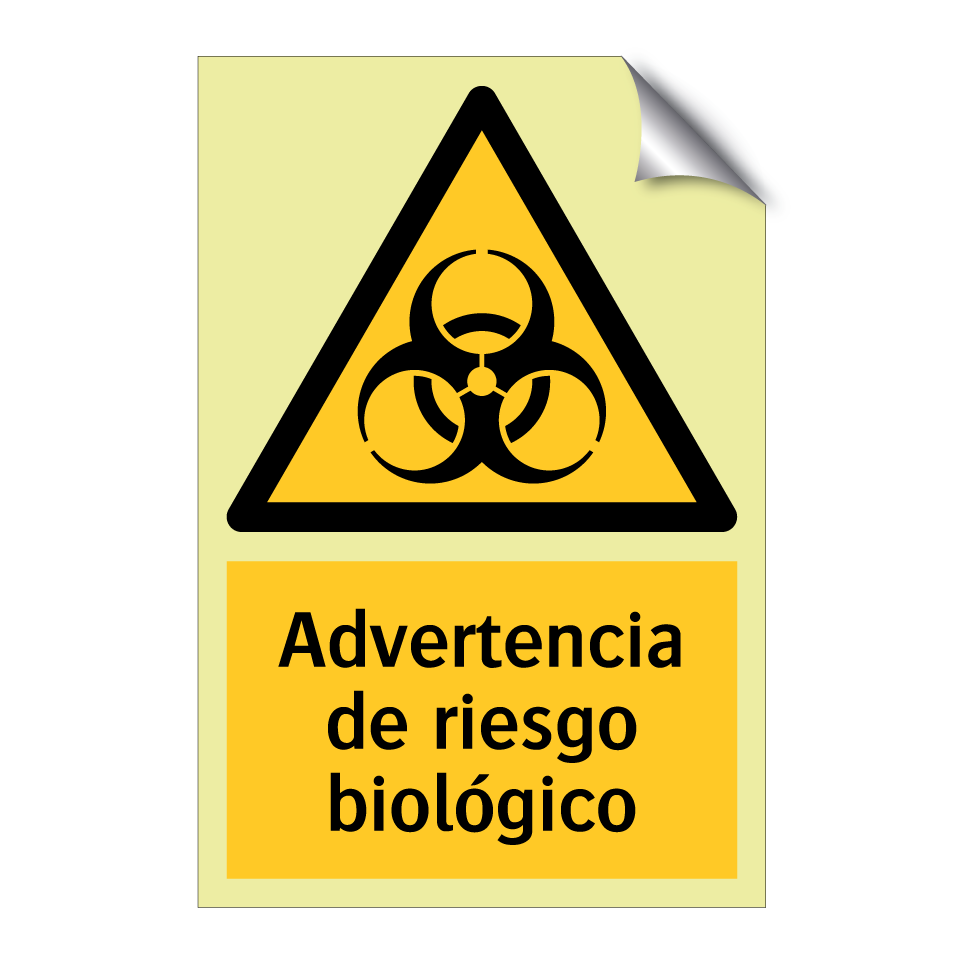 Advertencia de riesgo biológico