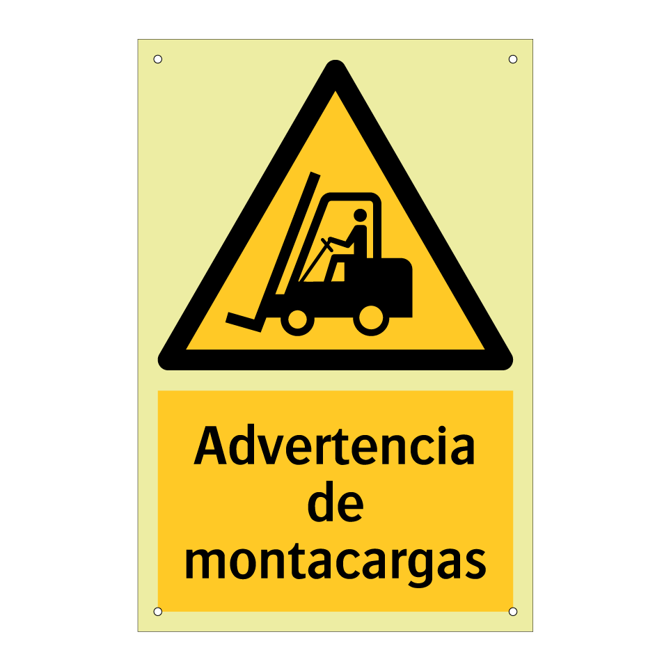 Advertencia de montacargas