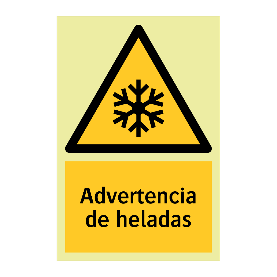 Advertencia de heladas