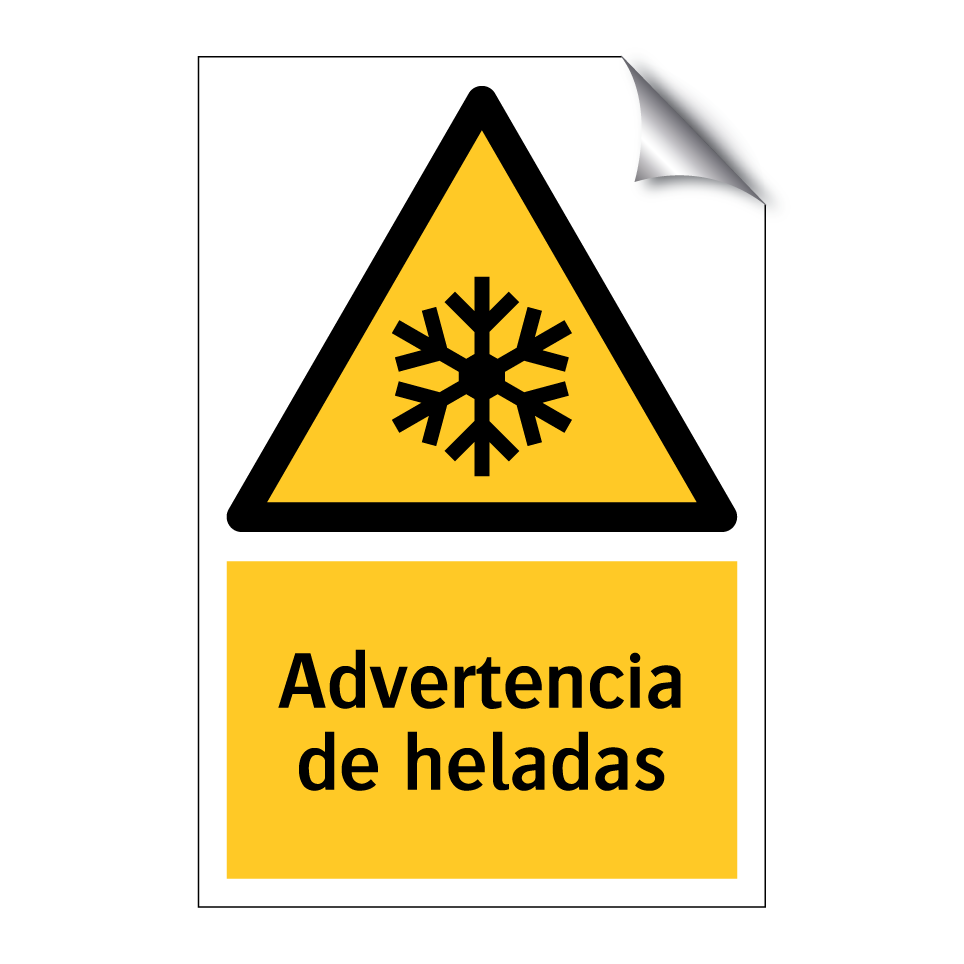 Advertencia de heladas