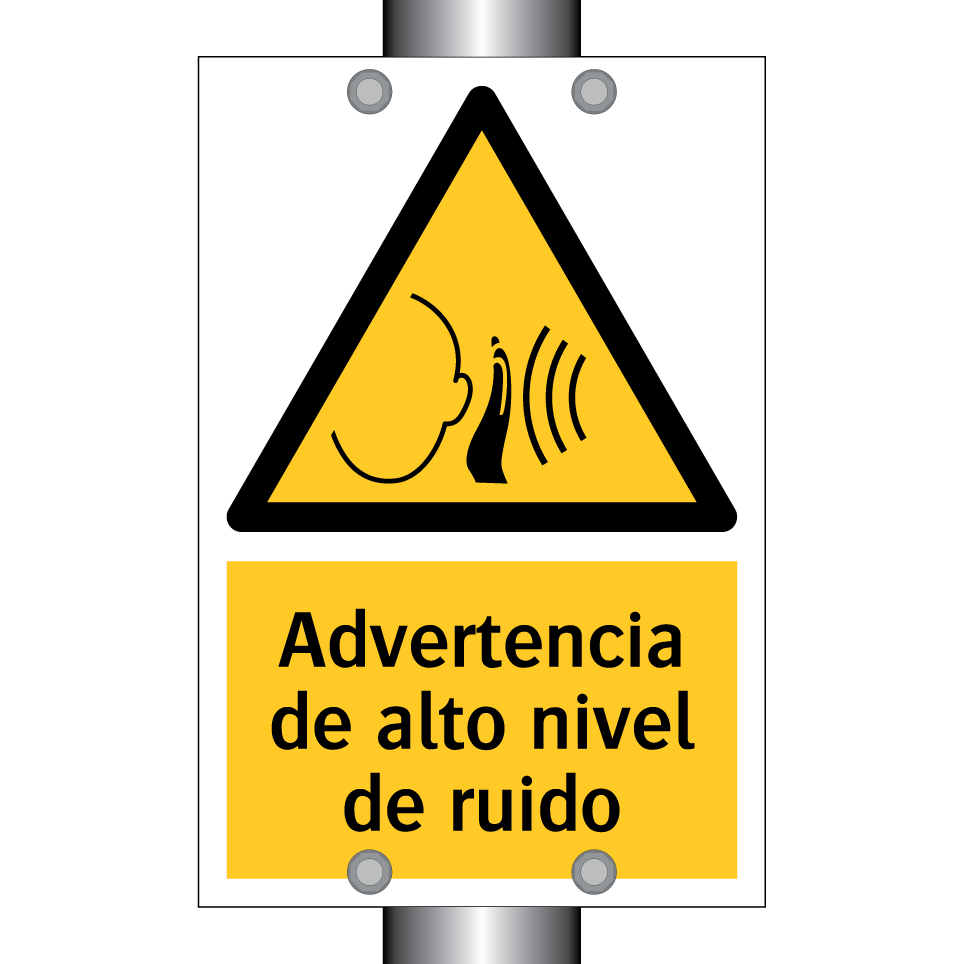 Advertencia de alto nivel de ruido