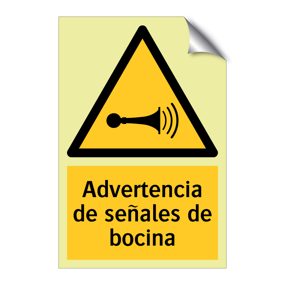 Advertencia de señales de bocina