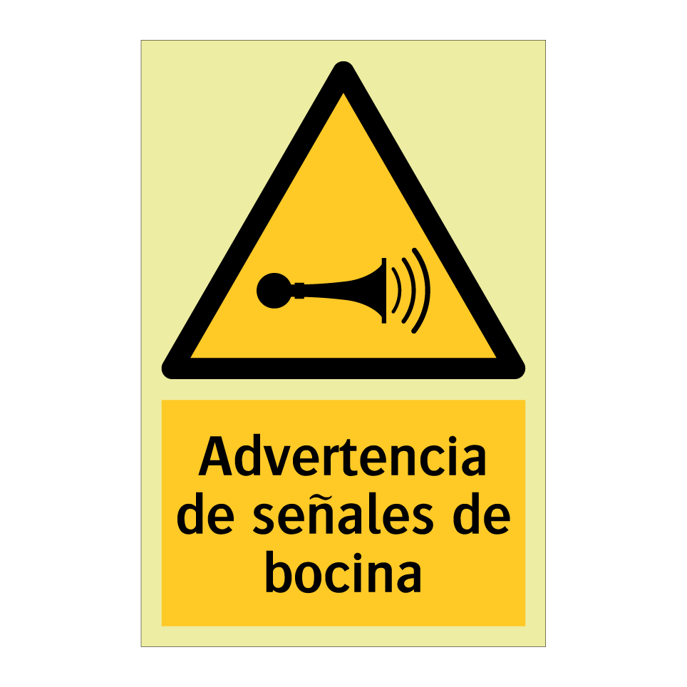 Advertencia de señales de bocina