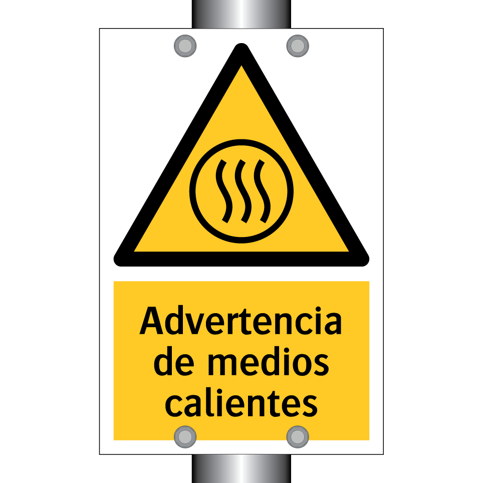 Advertencia de medios calientes