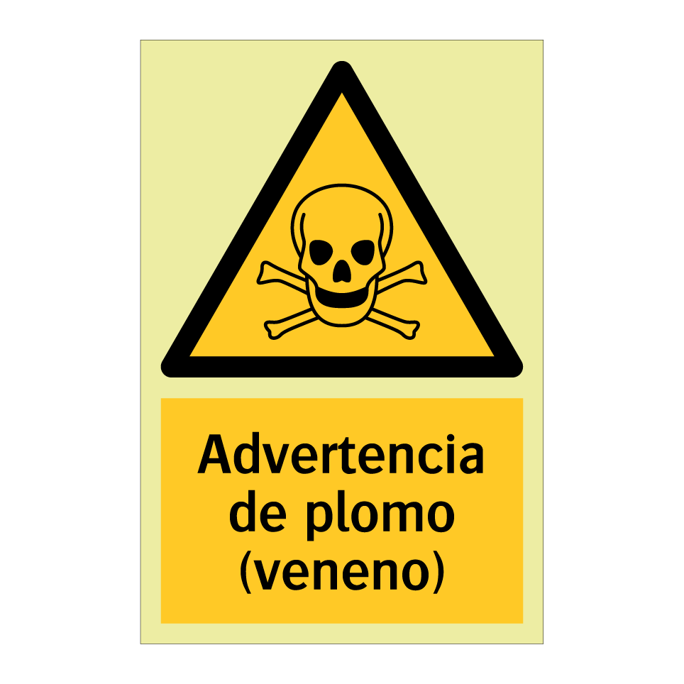 Advertencia de plomo (veneno)