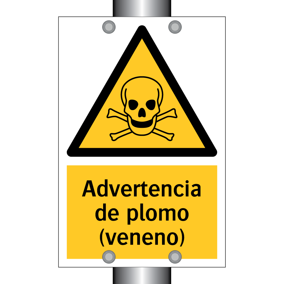 Advertencia de plomo (veneno)