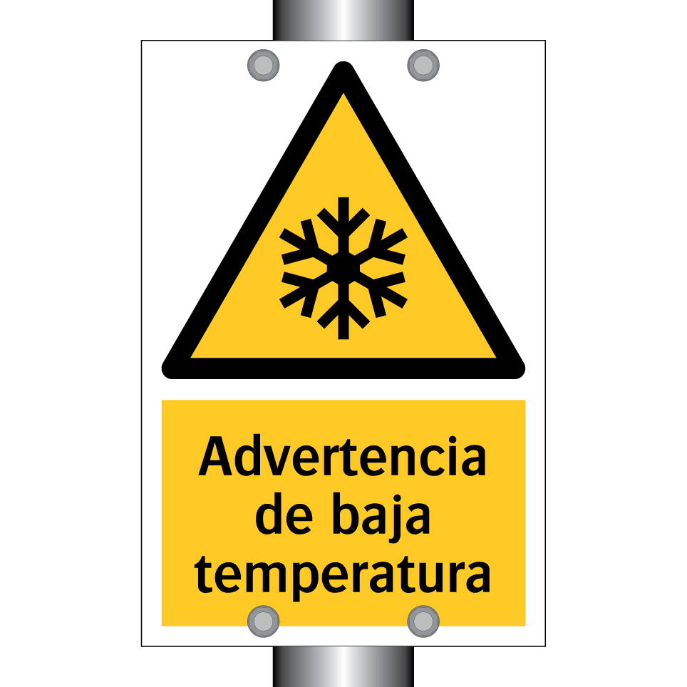 Advertencia de baja temperatura