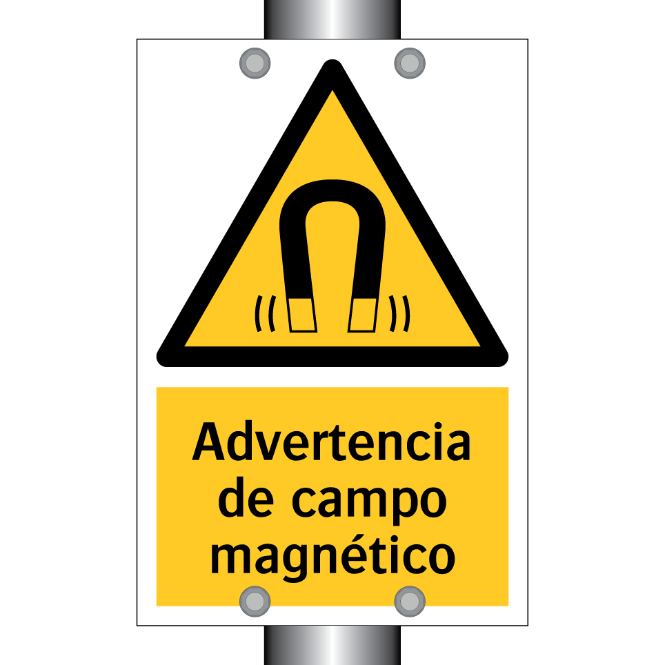 Advertencia de campo magnético