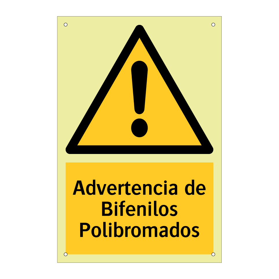 Advertencia de Bifenilos Polibromados