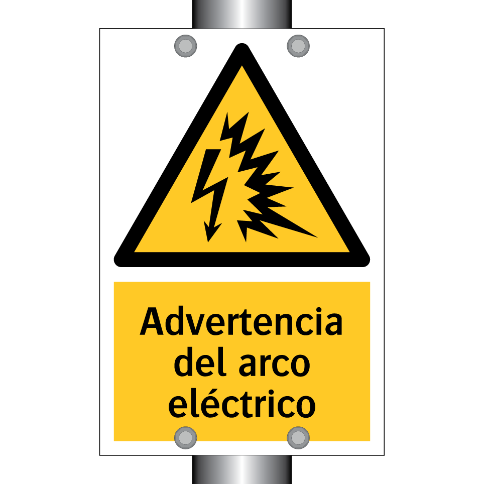 Advertencia del arco eléctrico