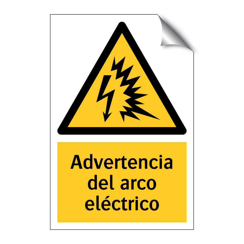 Advertencia del arco eléctrico