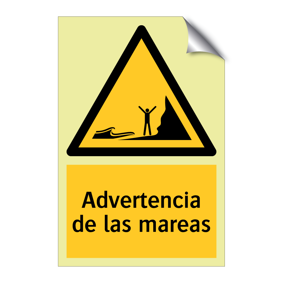 Advertencia de las mareas