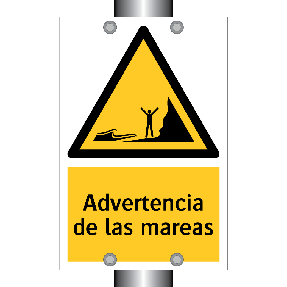 Advertencia de las mareas
