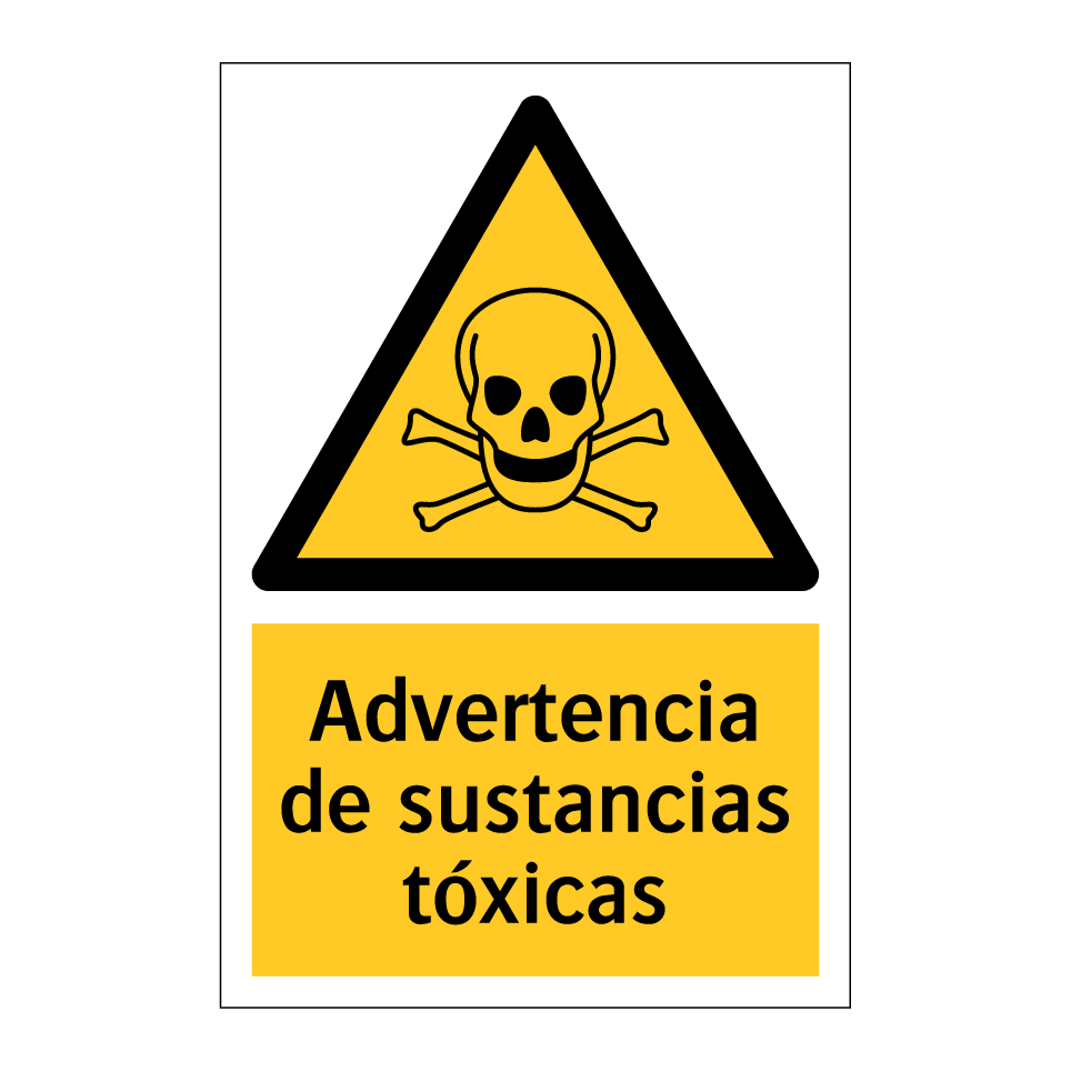 Advertencia de sustancias tóxicas