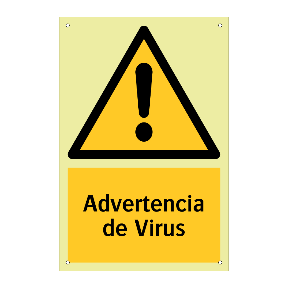 Advertencia de Virus