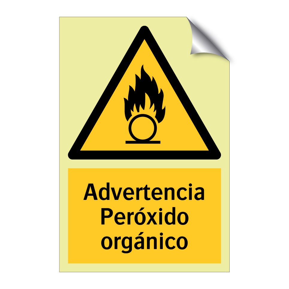 Advertencia Peróxido orgánico