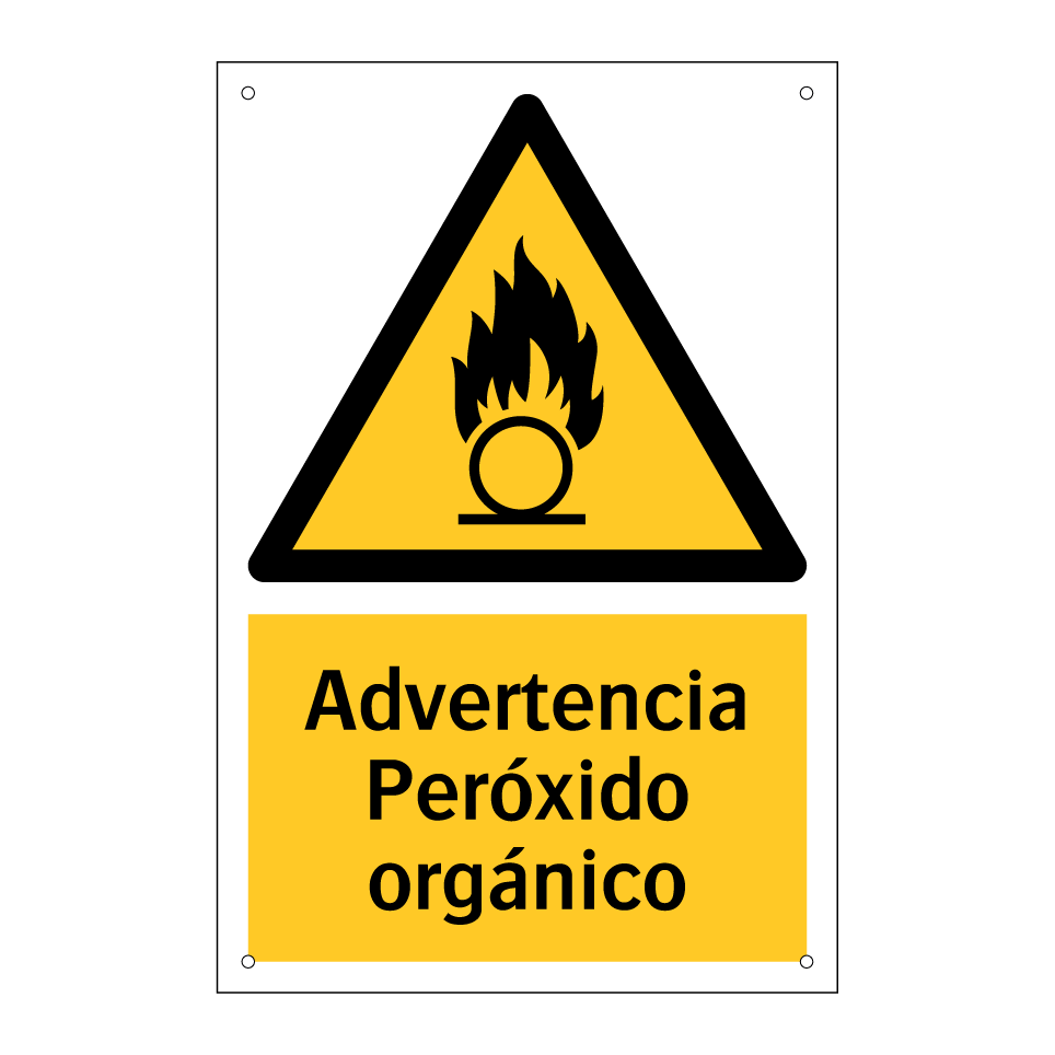 Advertencia Peróxido orgánico