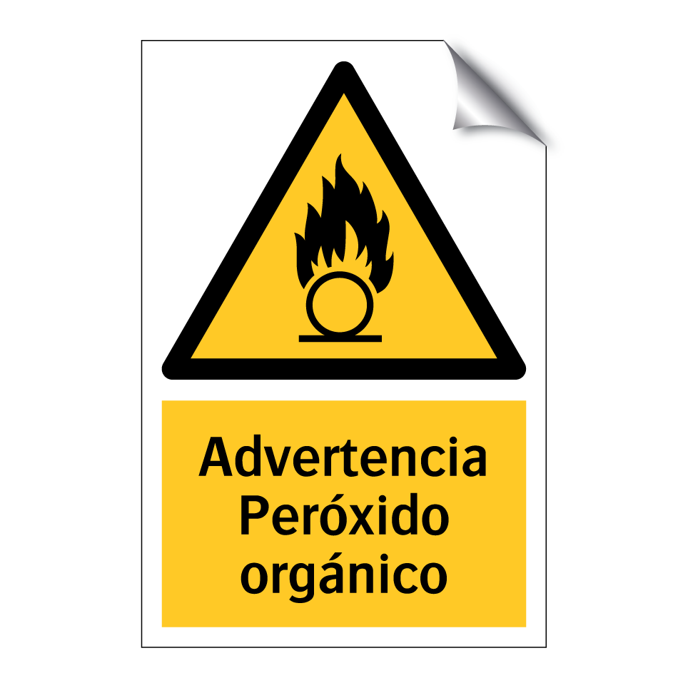 Advertencia Peróxido orgánico