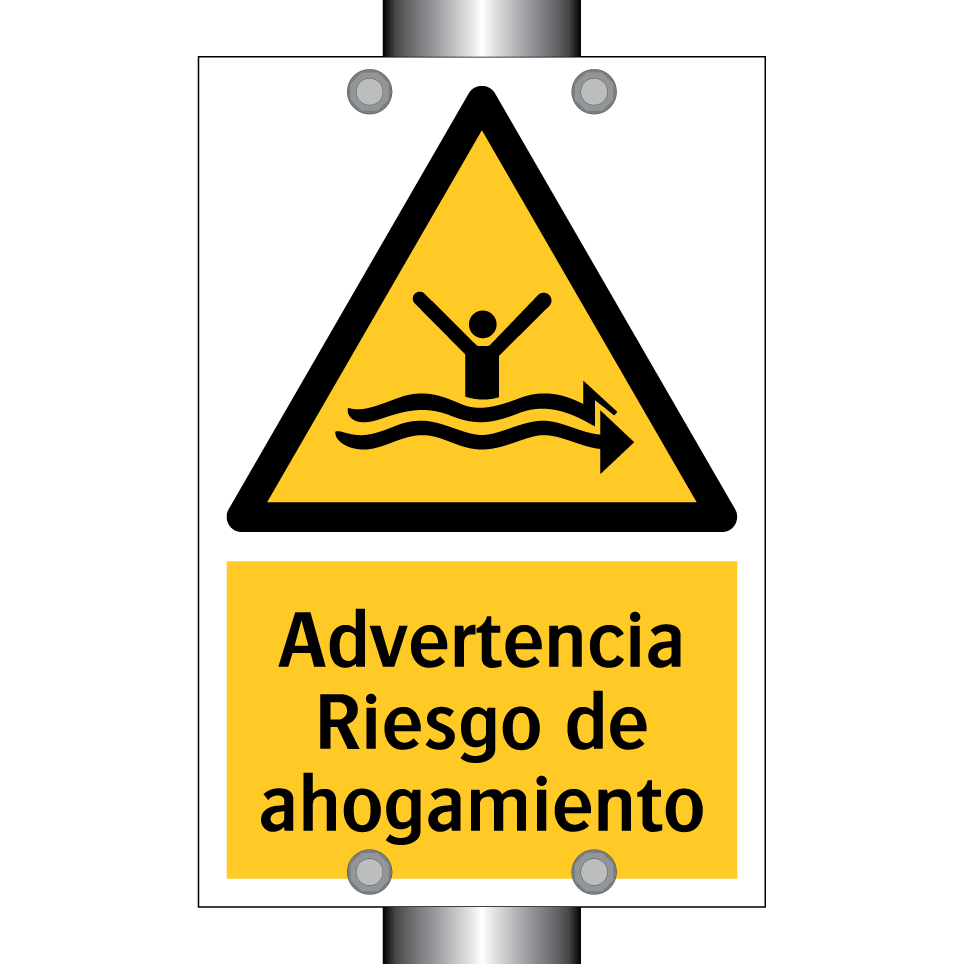 Advertencia Riesgo de ahogamiento