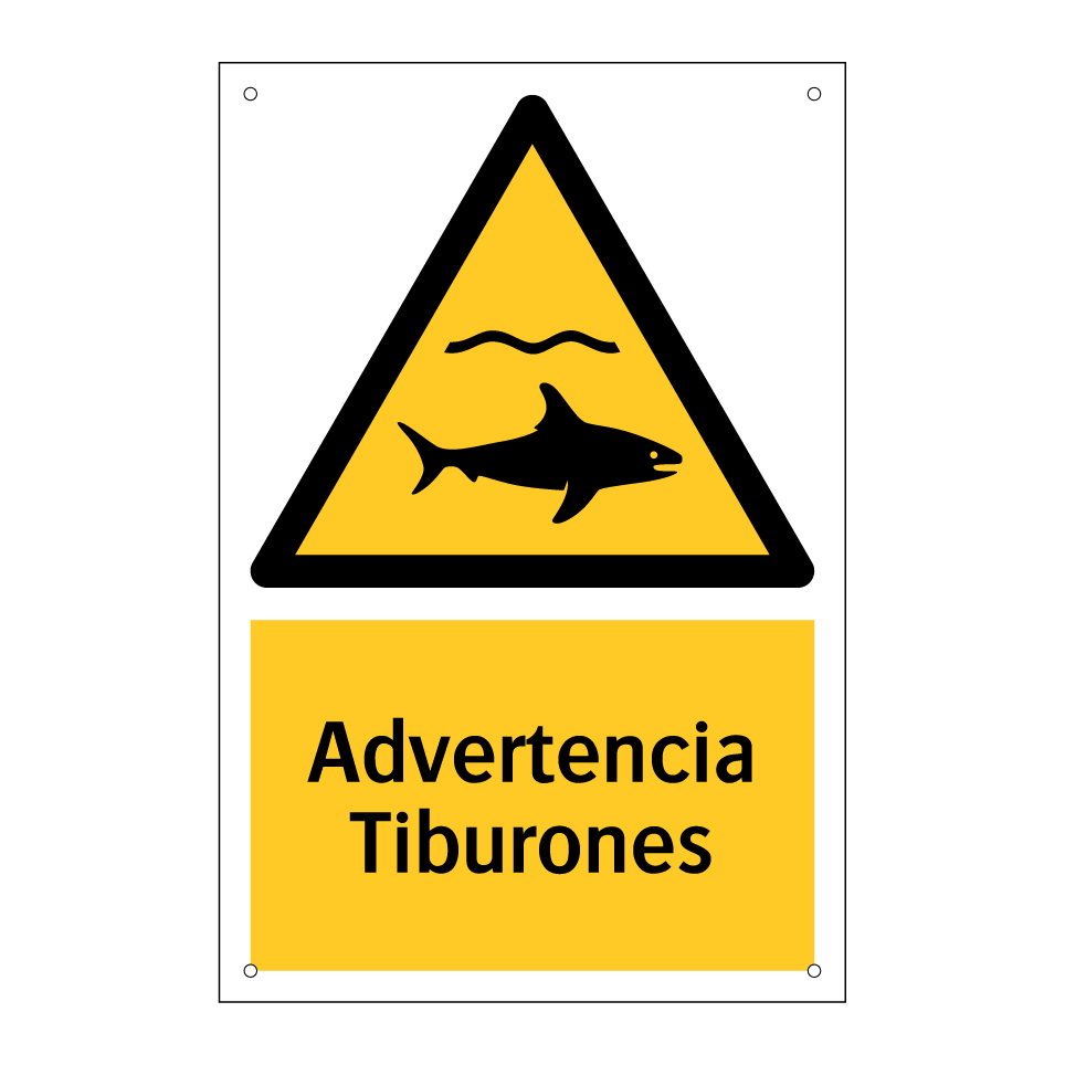Advertencia Tiburones