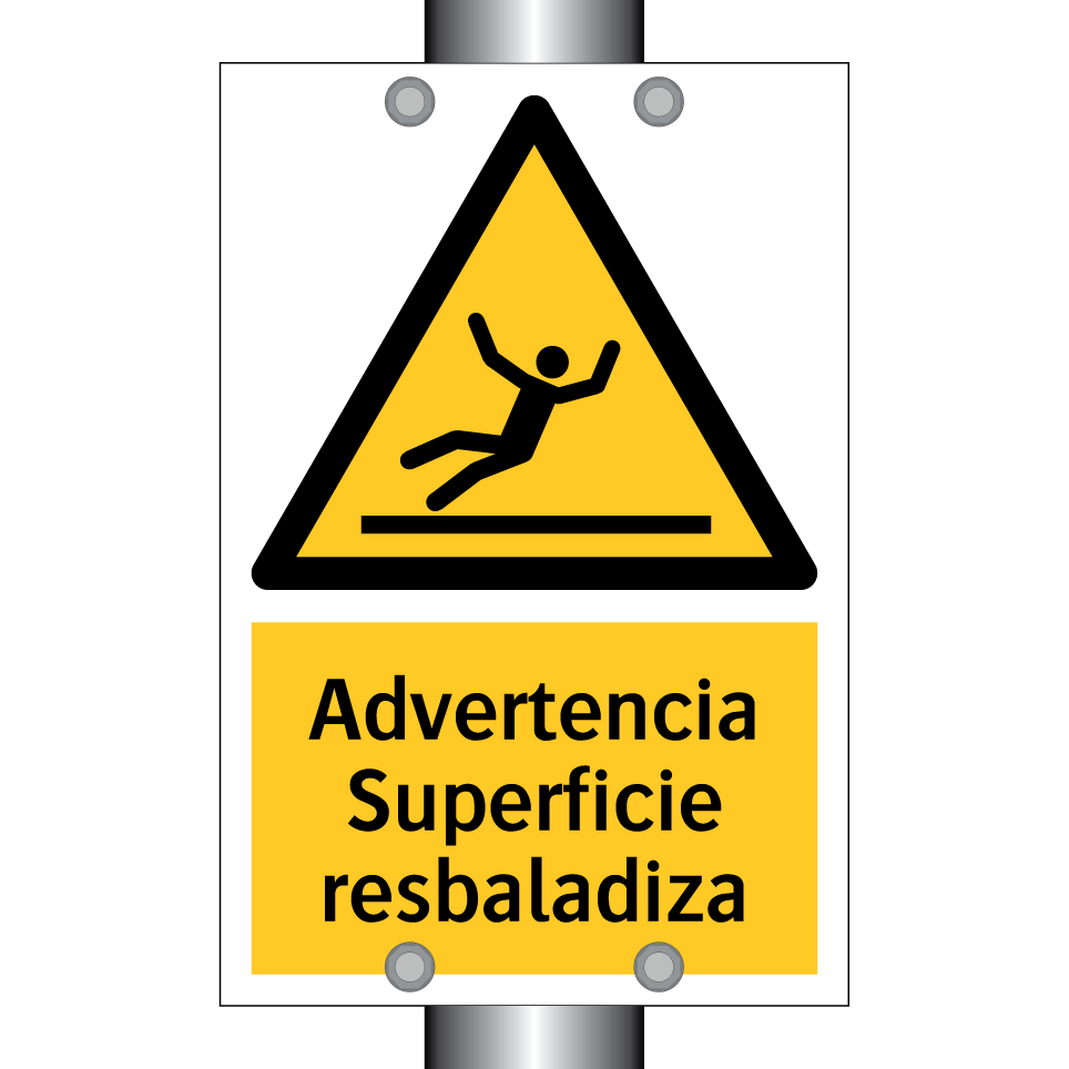 Advertencia Superficie resbaladiza