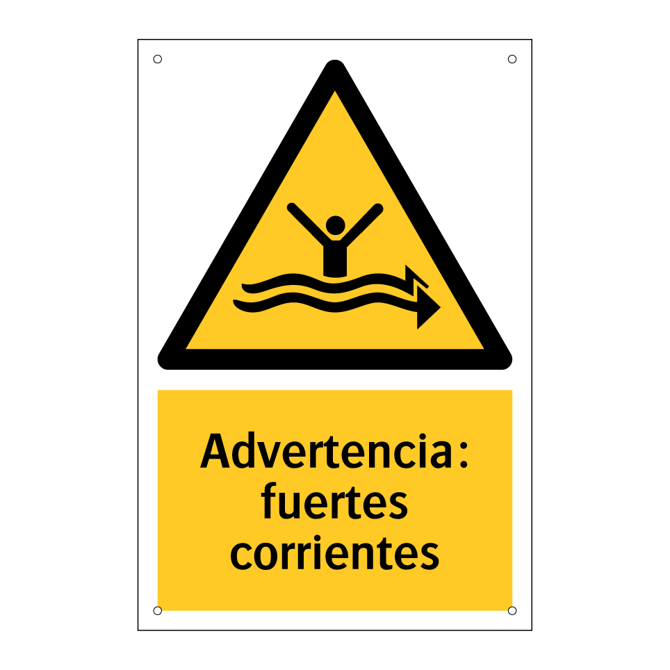 Advertencia: fuertes corrientes