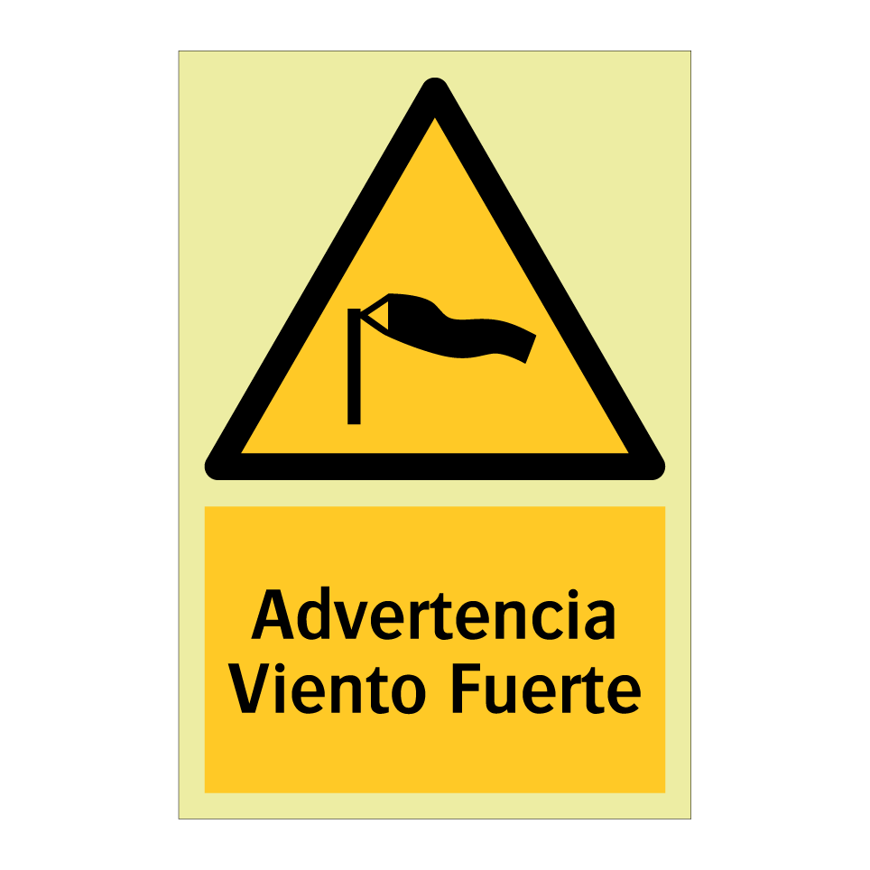 Advertencia Viento Fuerte