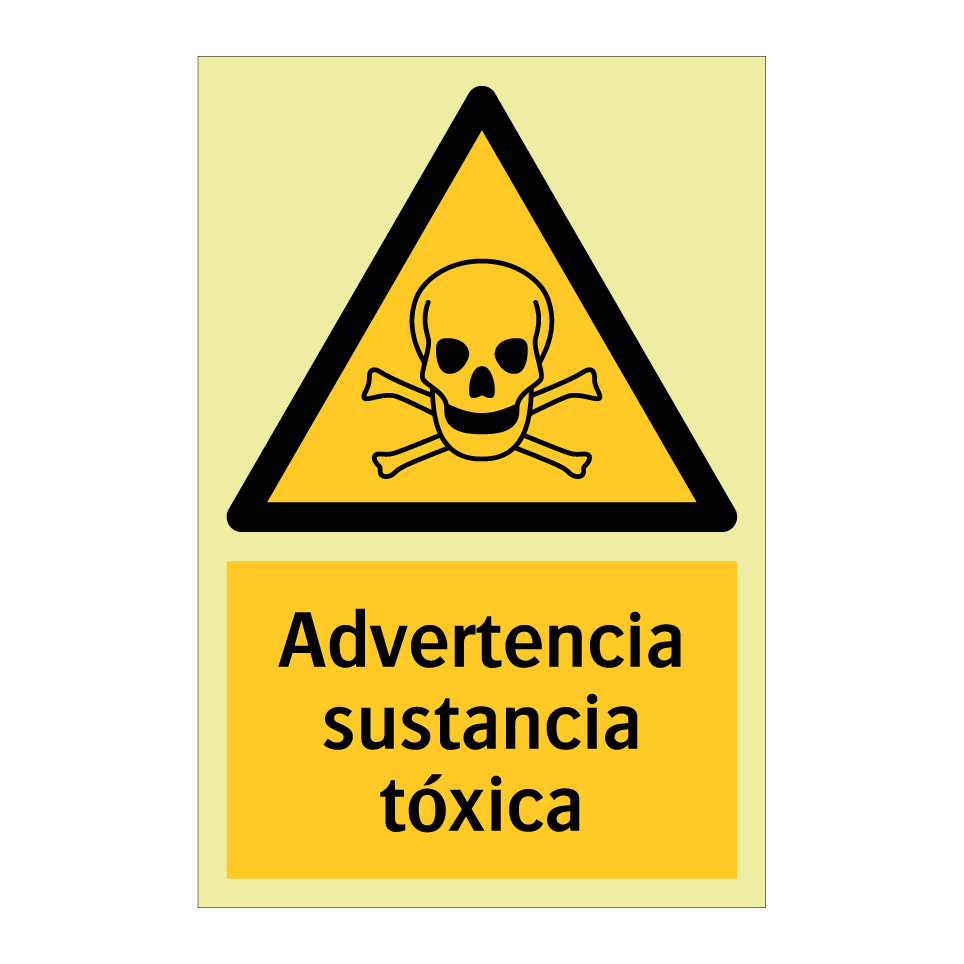 Advertencia sustancia tóxica