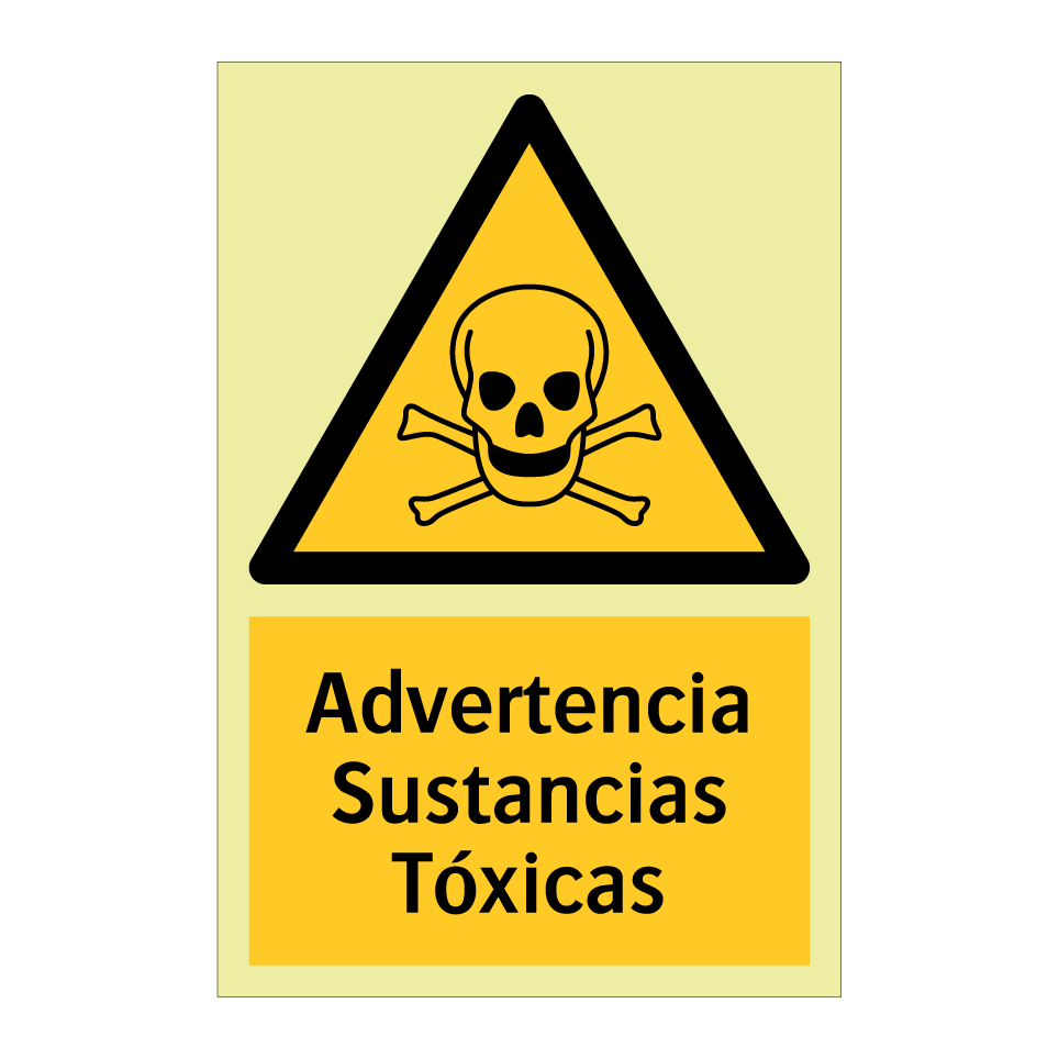 Advertencia Sustancias Tóxicas