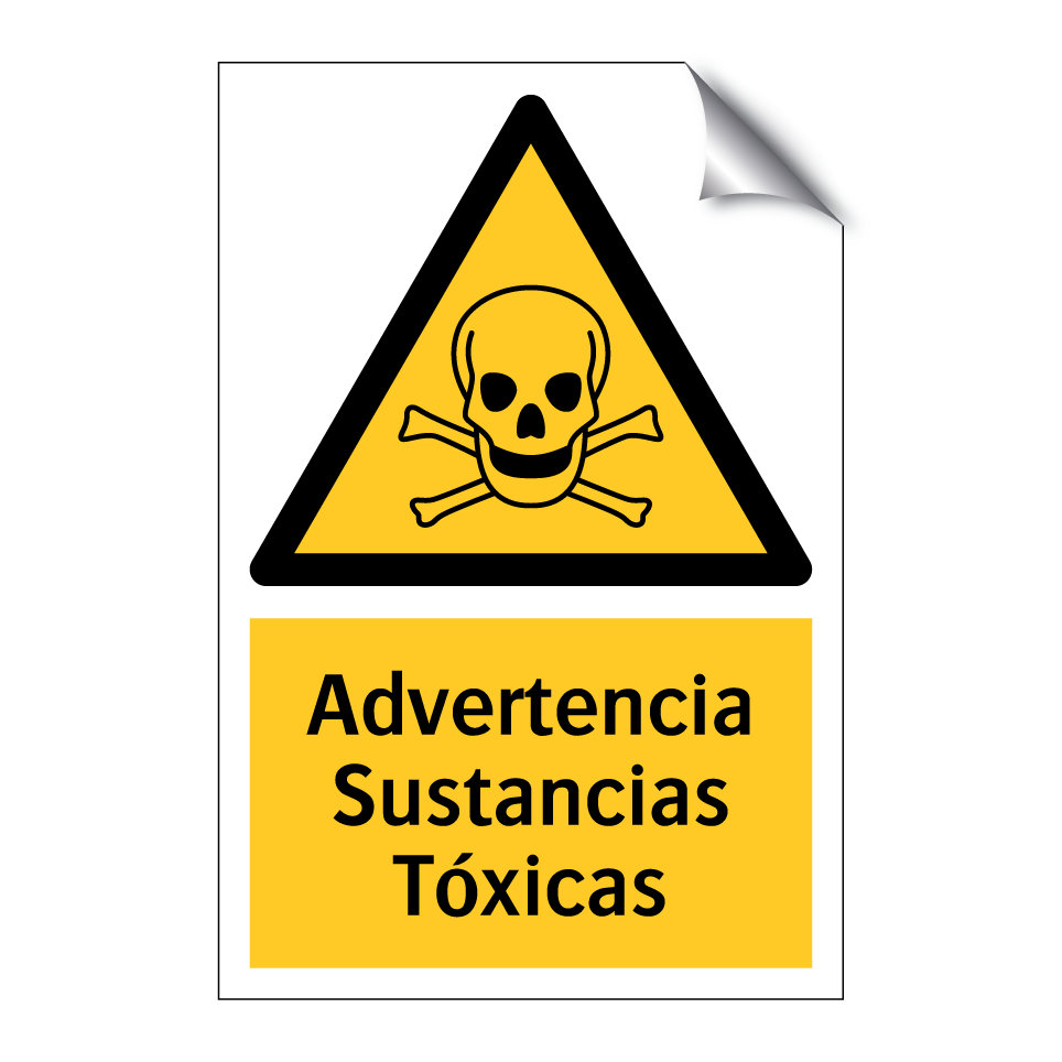Advertencia Sustancias Tóxicas
