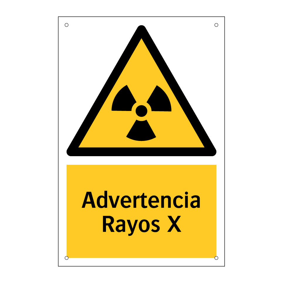 Advertencia Rayos X