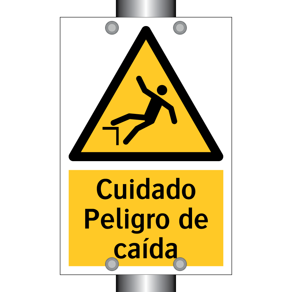 Cuidado Peligro de caída