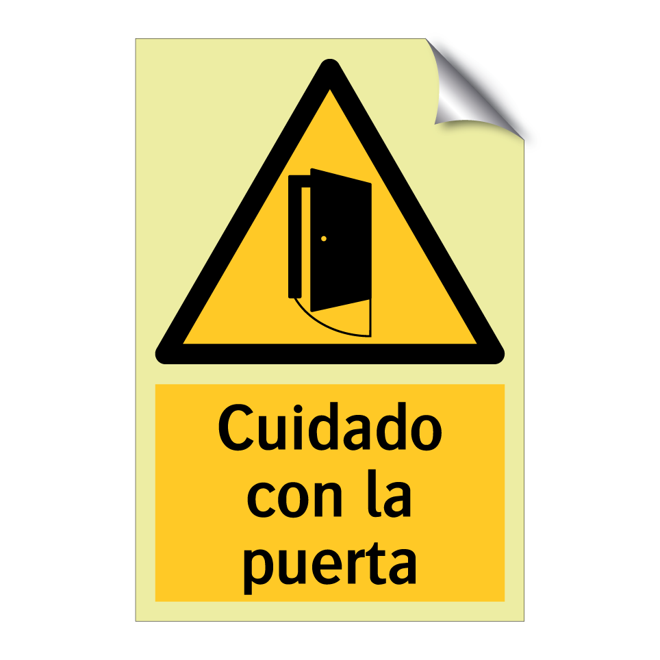 Cuidado con la puerta