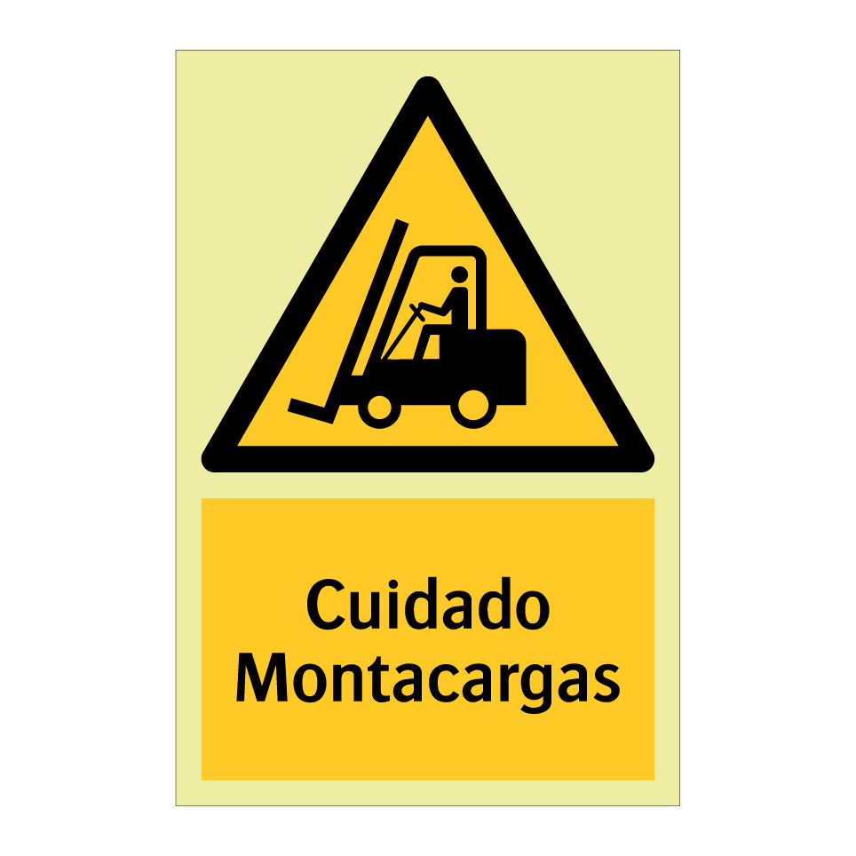 Cuidado Montacargas