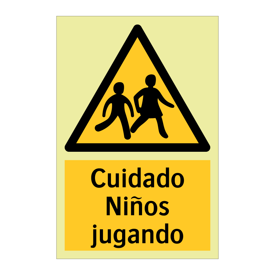 Cuidado Niños jugando
