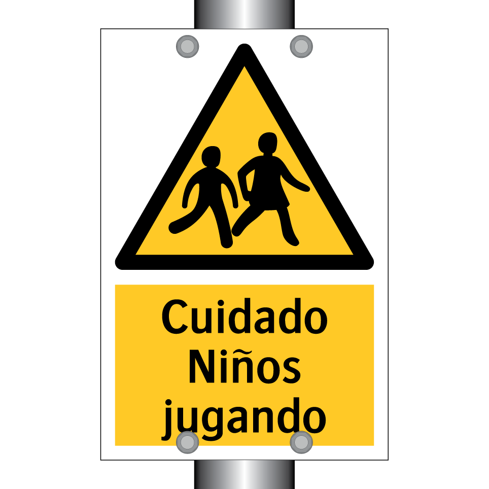 Cuidado Niños jugando