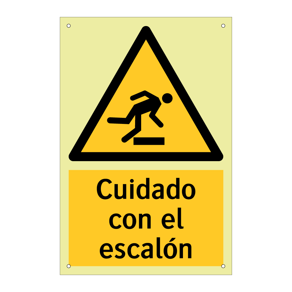 Cuidado con el escalón