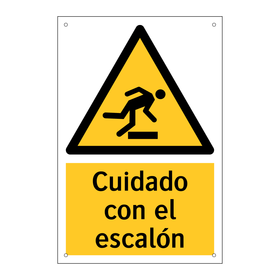 Cuidado con el escalón