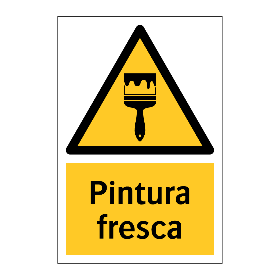 Pintura fresca