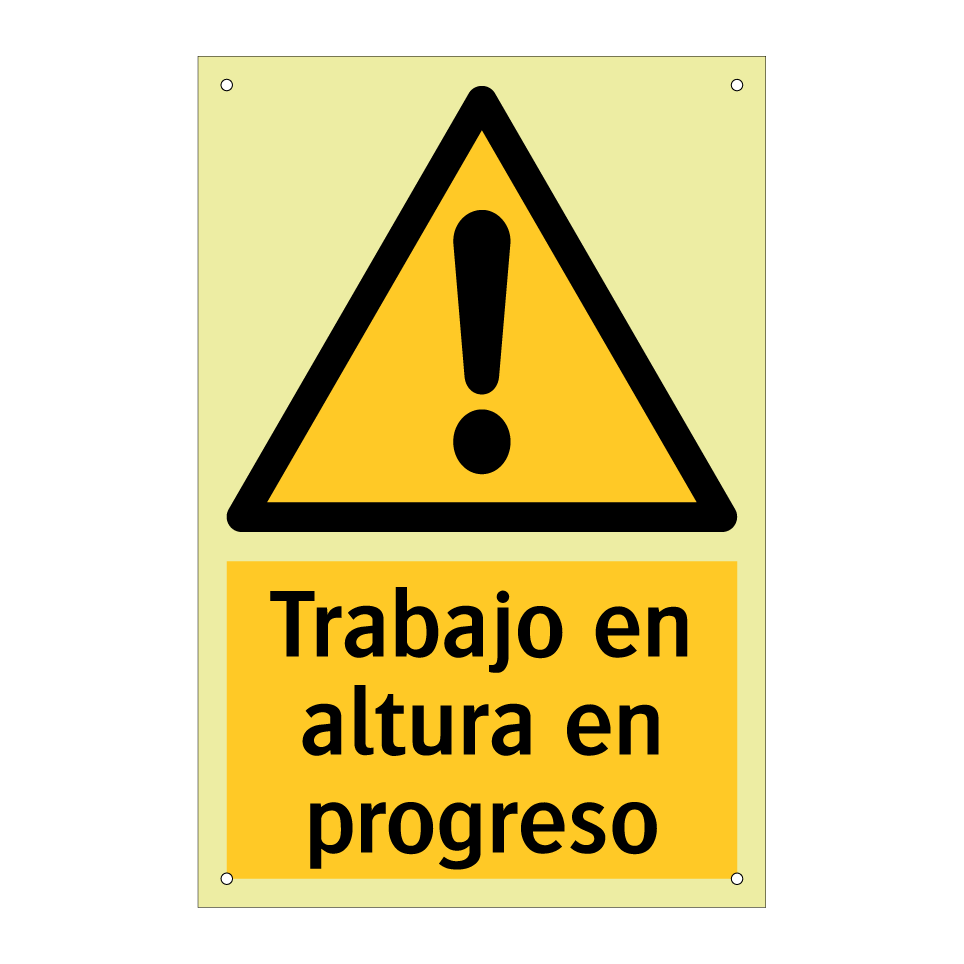 Trabajo en altura en progreso