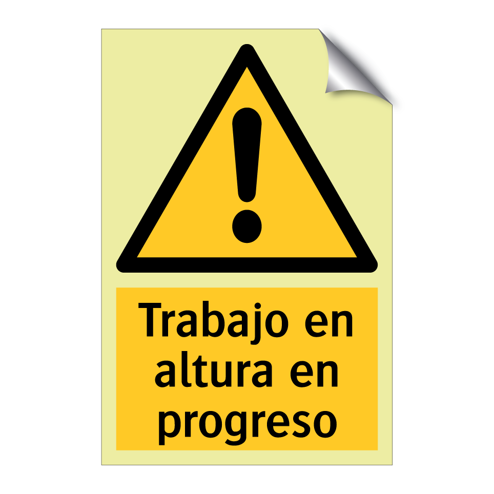 Trabajo en altura en progreso