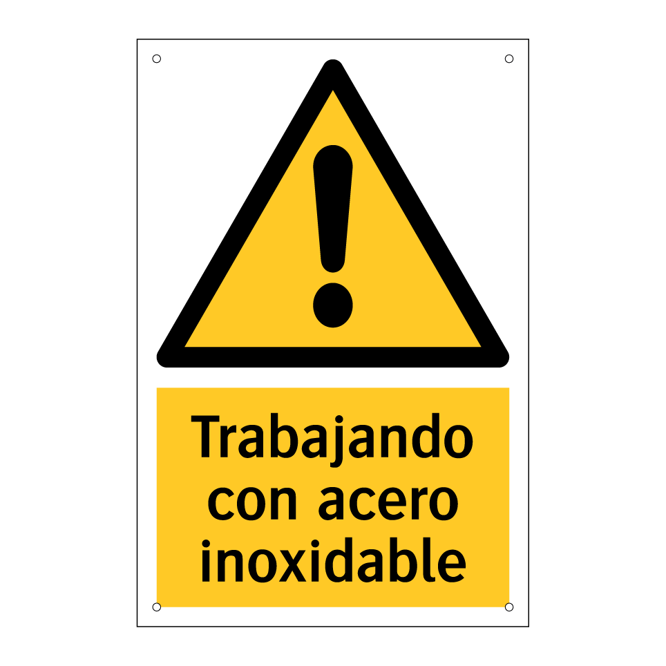 Trabajando con acero inoxidable