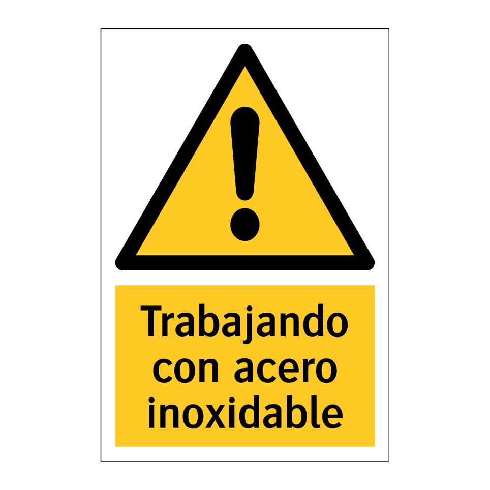 Trabajando con acero inoxidable